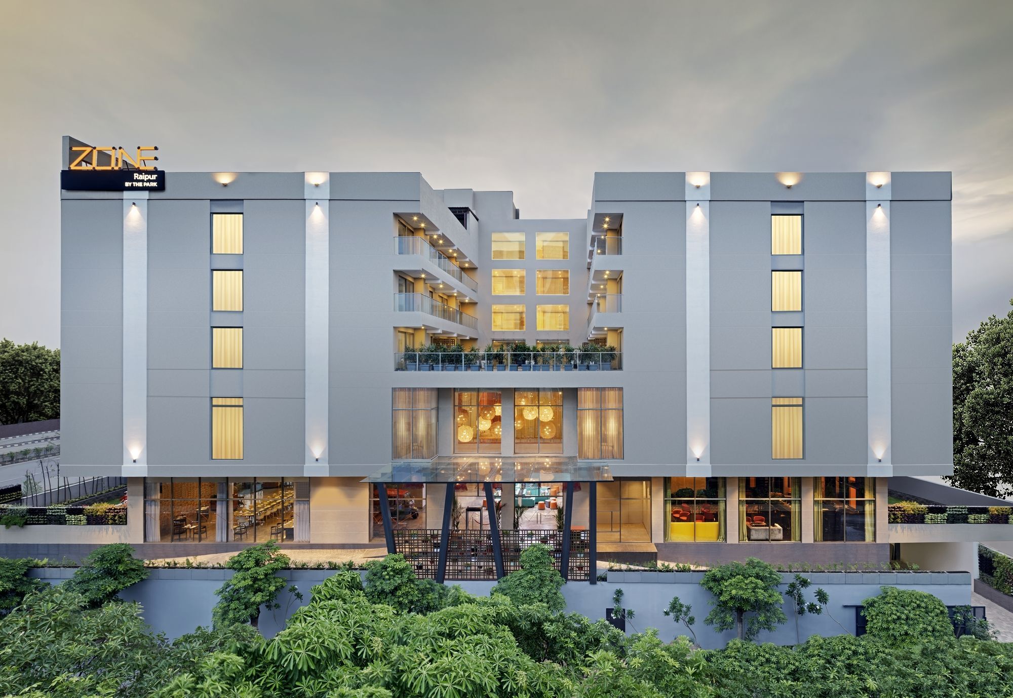 Hotel Zone By The Park Raipur Exteriér fotografie